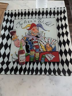 Joker's Wild Decorative Ceramic Tile