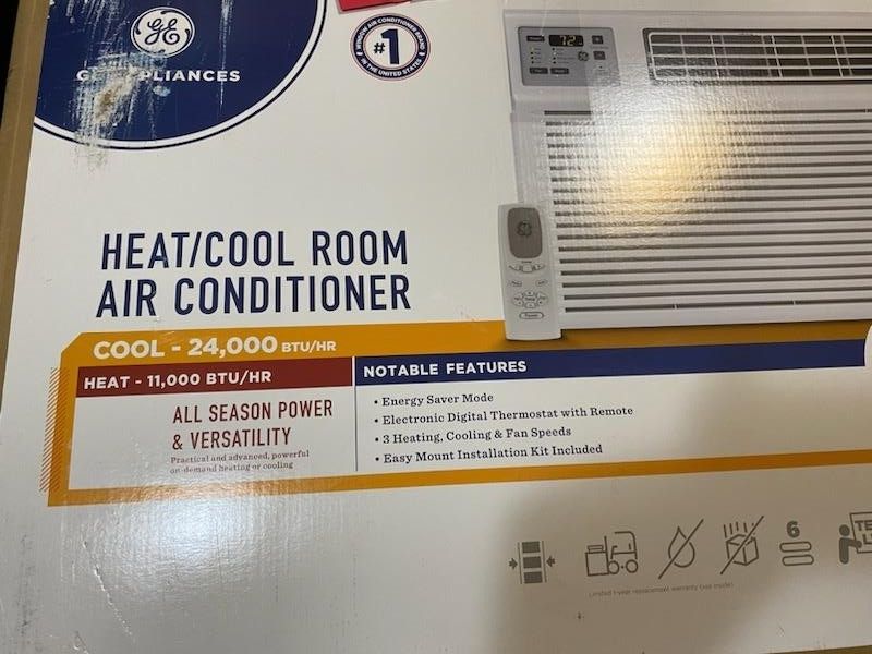 GE. Heat / Cool Room