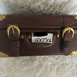 Trunk Faux Leather, Streamer, Suitcase, Replica