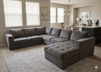 Mor Furniture 3 Piece Sectional Couch Sleeper