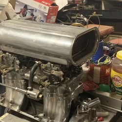 Chevy Big Block 454 Weiand Tunnel Ram