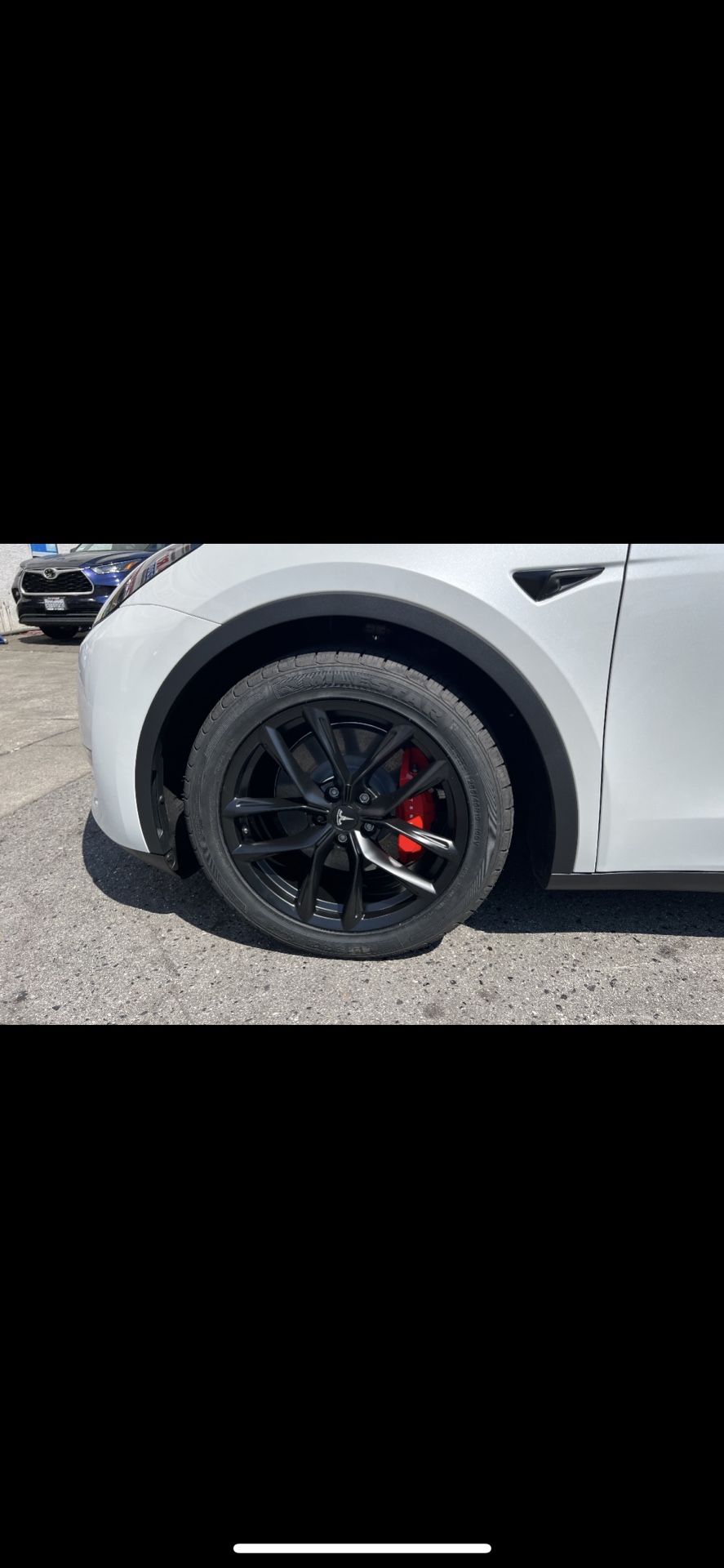 Tesla Model 3 Or Y 19” New Performance Style Rims Tires Set Sample Pic, All New