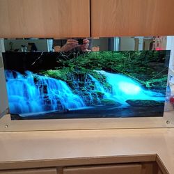 Vintage Light-up Waterfall Picture