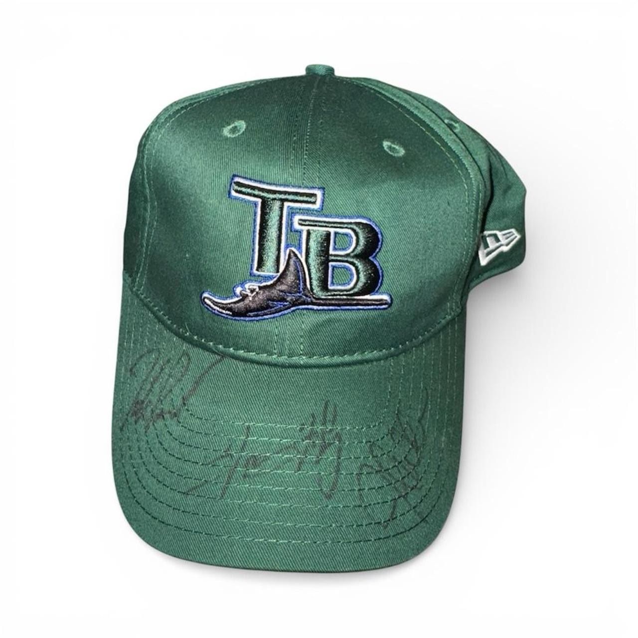 Vtg Tampa Bay Devil Rays Autographed New Era Baseball Hat