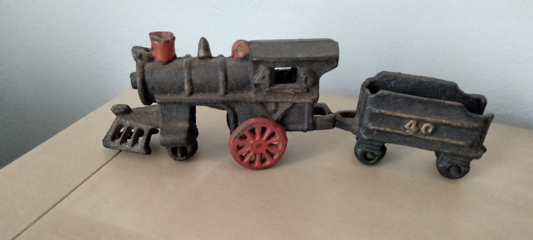 Cast Iron Toy Train