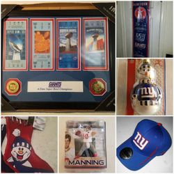 NFL New York Giants Memorabilia 