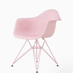 Brand New Eames Molded Plastic Armchair, Herman Miller x HAY, Powder Pink
