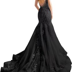 BLACK/GOTHIC WEDDING DRESS
