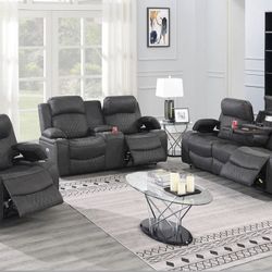 3pc Recliner Sofa Set