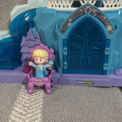Fisher Price Little People Elsa Ice Palace Castle 