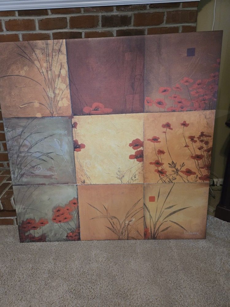 47.5" x 47.5" Large Canvas Wall Art