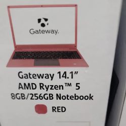Gateway Ultra Slim 14.1" (256GB SSD, AMD Ryzen 5, 2.10GHz, 8GB) Notebook -