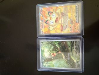 Meowth and Chespin