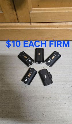 RECHARABLE BATTERIES FOR XBOX ONE CONTROLLERS, FIRM PRICE, READ DESCRIPTION FOR DETAILS