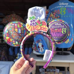 The Disney California Adventure Food & Wine Festival Ears