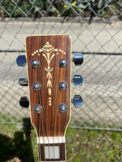 1980 Kiso Suzuki GH-250 Dreadnought Guitar Made in Japan for Sale