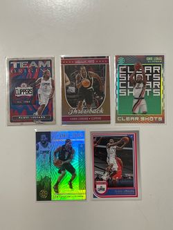 Kawhi Leonard Lot of Cards