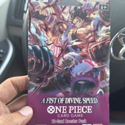 Bandai One Piece Card Game A Fist Of Divine Speed Double Pack Set V7 NEW