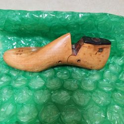 Vintage Wooden Shoe