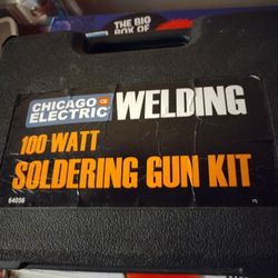 Chicago Electric Soldering Welding Gun With Case