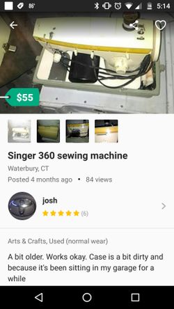 Singer sewing machine