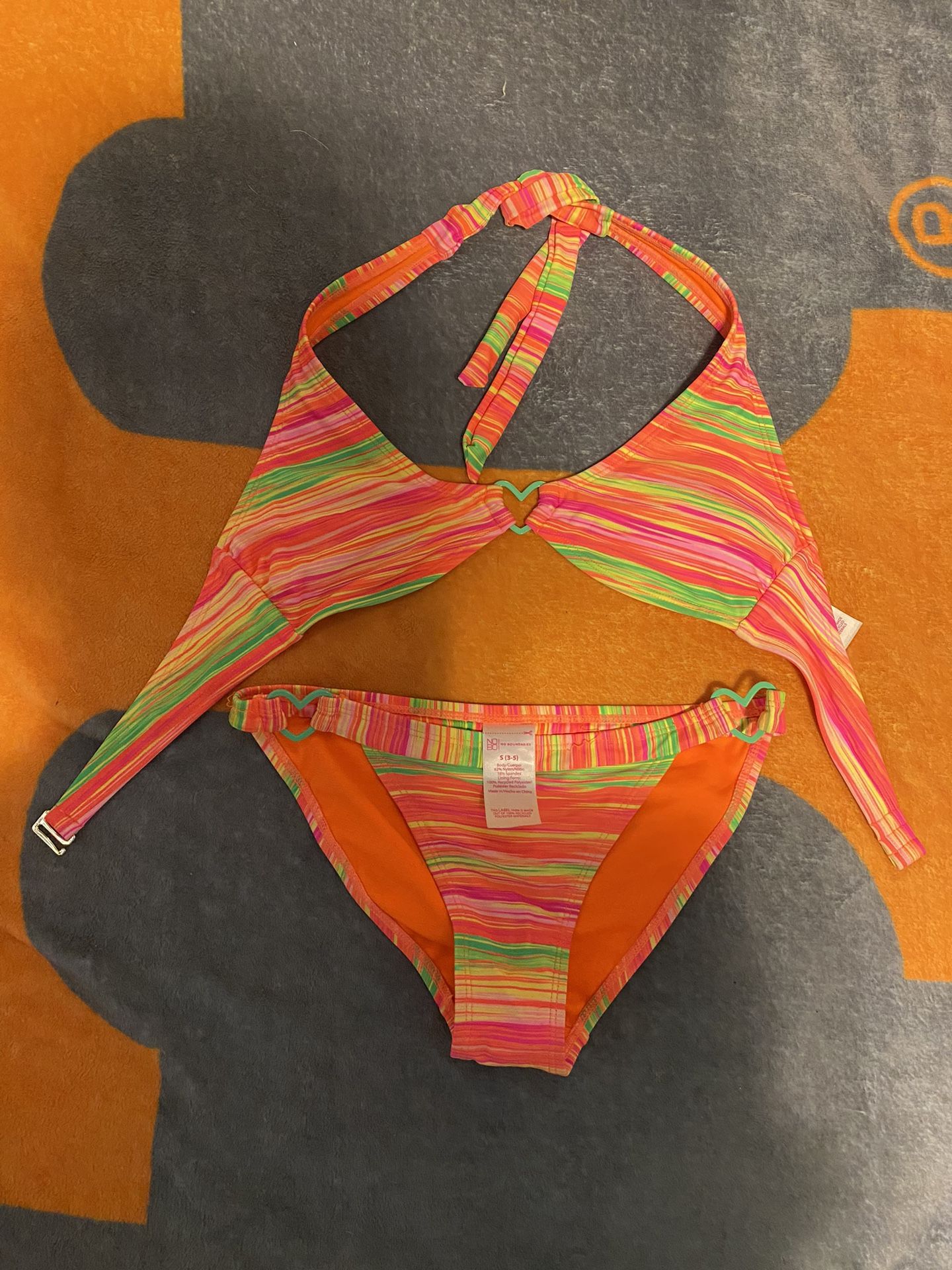 Multicolor, Bikini Top Brand No Boundaries
