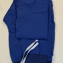 Figs Denim Blue Petite Zamora Jogger with Medium Casma