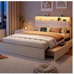 Queen size bed