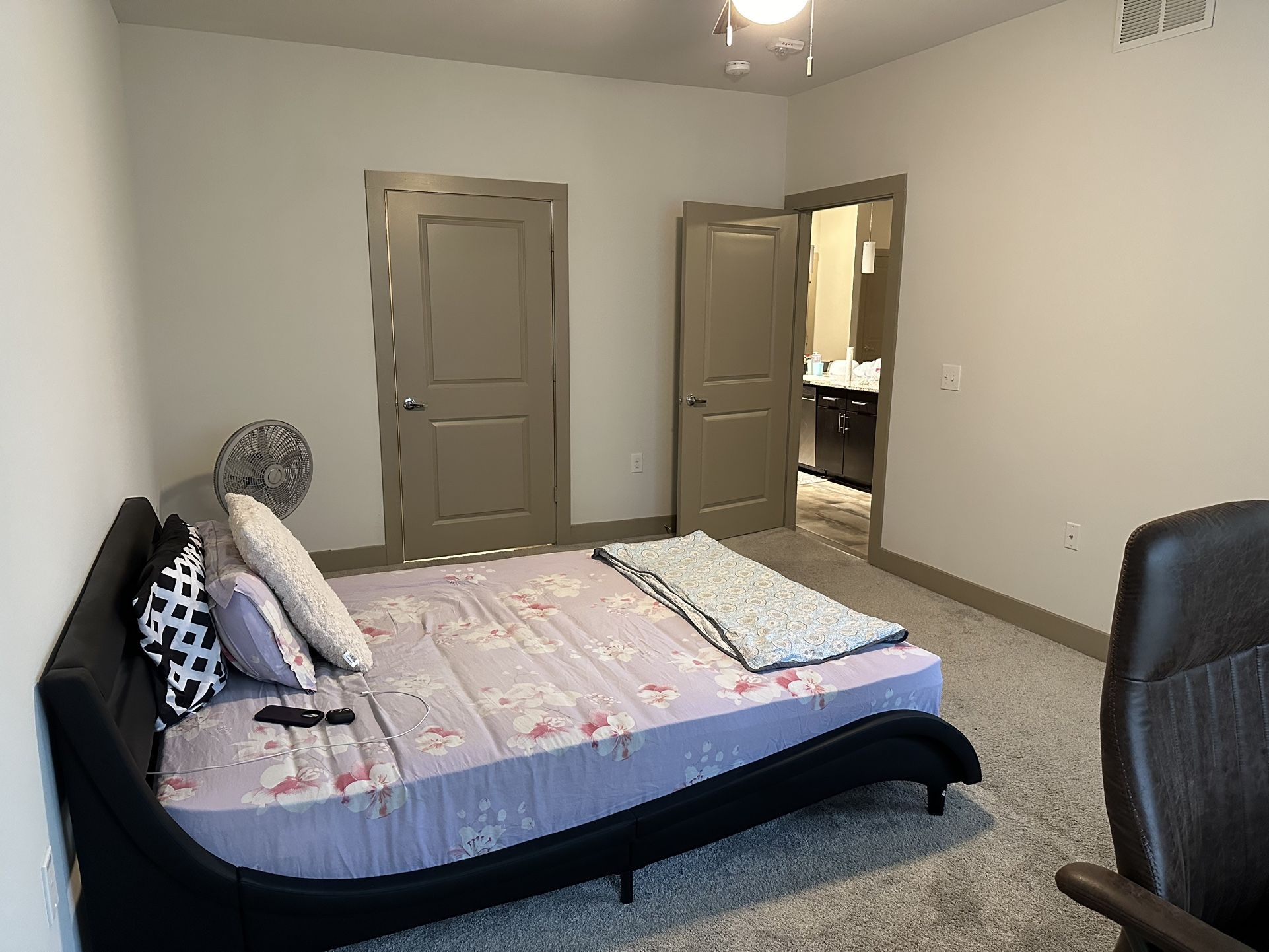 Modern Black Bed Frame