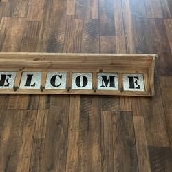 Welcome Sign Hang Up