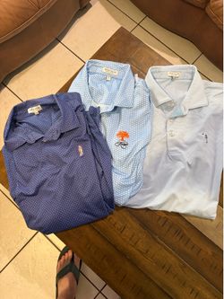 Men’s xl polos Peter Millar