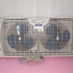 Holmes Window Fan Twin Blades