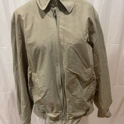 Club Room Beige Rain Jacket Sz.S