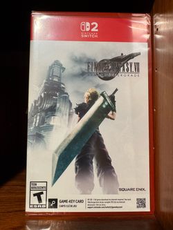 Final Fantasy VII Remake Intergrade Nintendo Switch 2