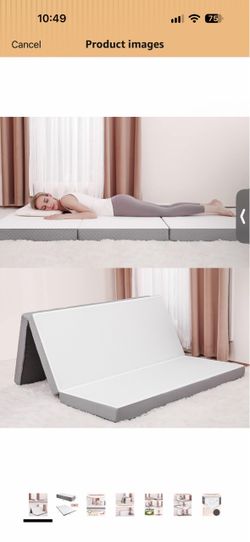 Tri-Fold Foam Folding Mattress