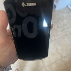 Zebra hand held scanner