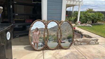 Antique mirror 66 by 43