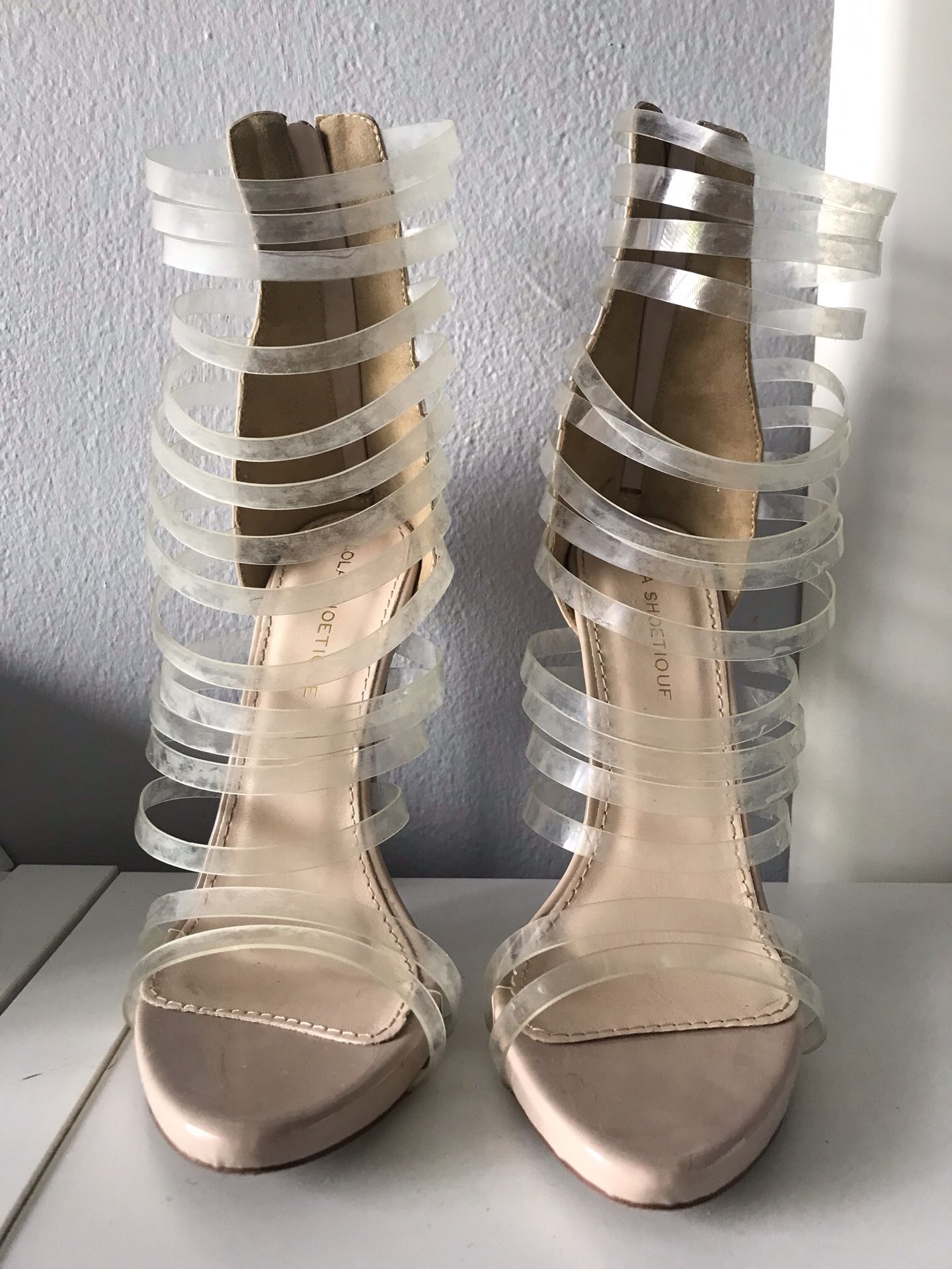 Lolashoetique heels size 7.5 Worn ONCE