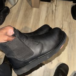 Brunt THE OHMAN (COMP TOE) 6" Slip-On Comp Toe Work Boot Size 11