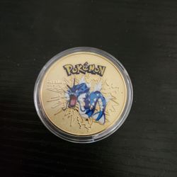 Pokemon Gyarados Gold Coin