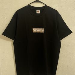 Supreme Burberry Box Logo T-Shirt 