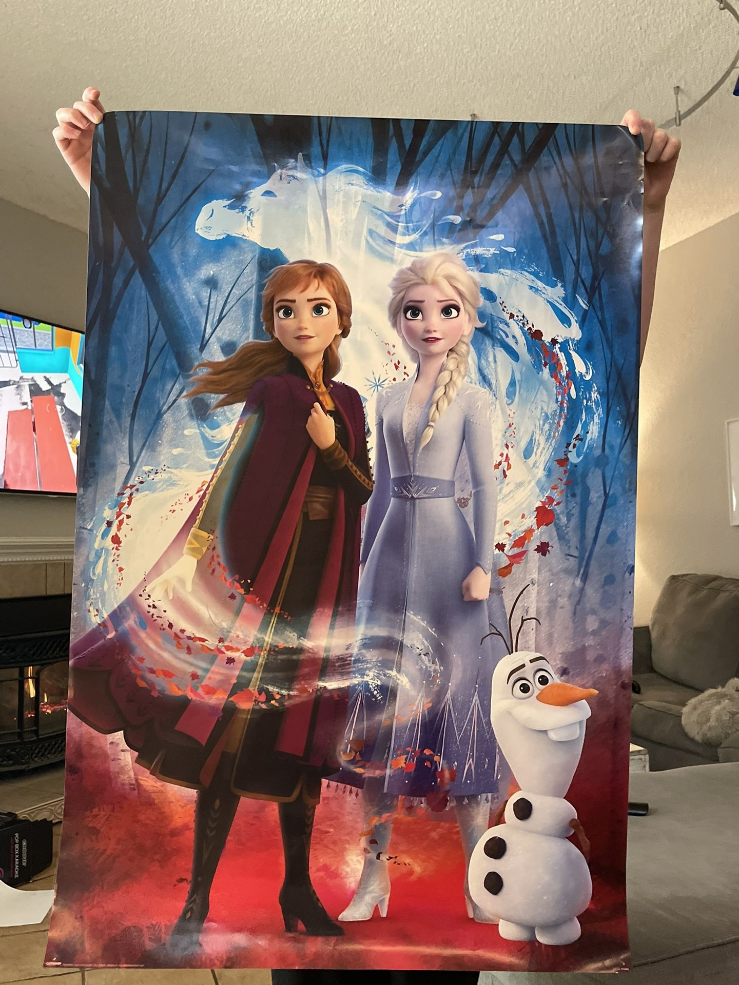 Elsa and Ahna Poster