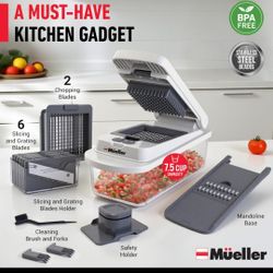 Mueller The Real Original Pro Chopper since 2013 Vegetable Chopper Mandoline Slicer