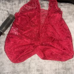 Red Tube Top SHEIN