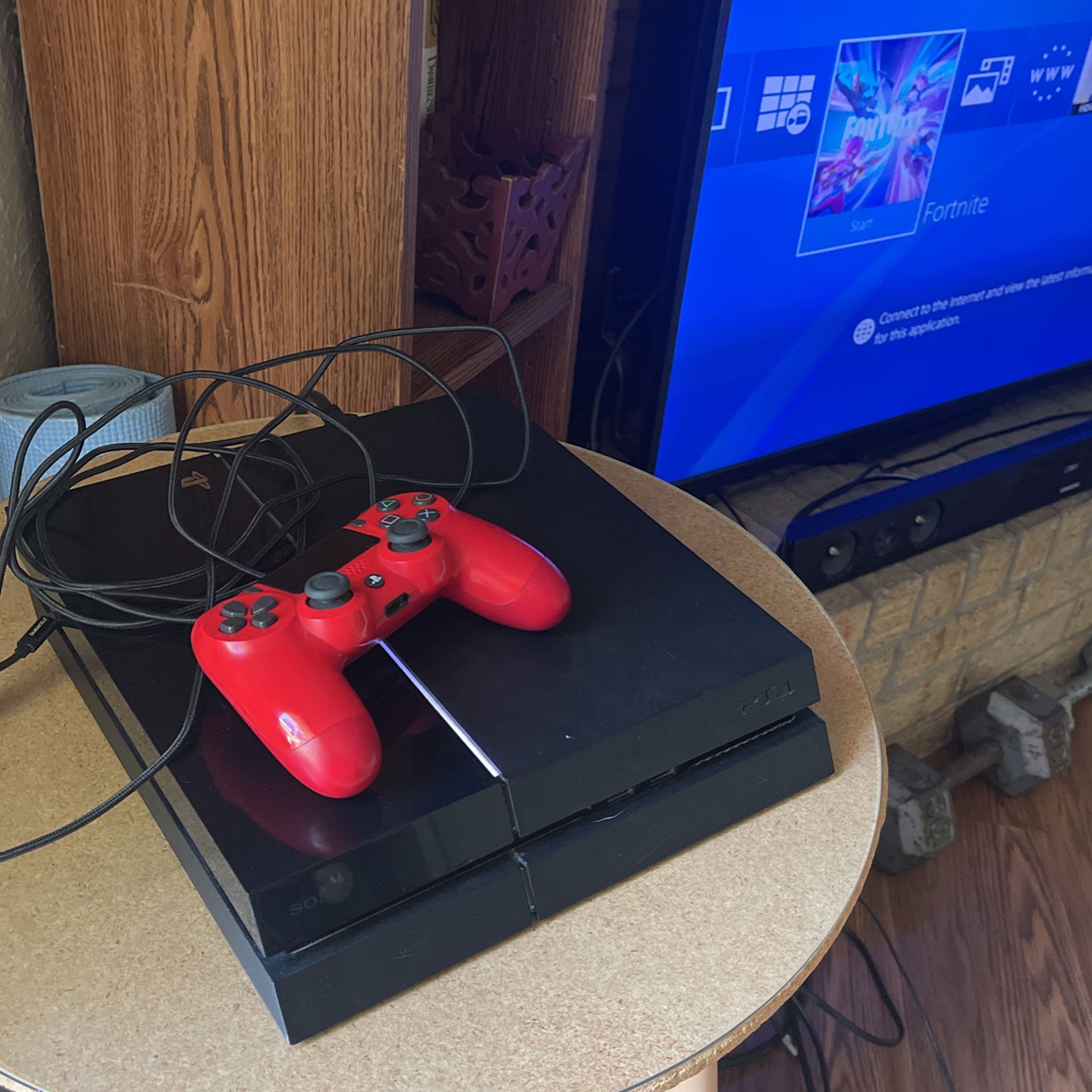 Ps4 With Controller And 12ft Charging Cable