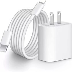 20W USB-C Fast Charger PD Adapter + Cable For iPhone 8 11/12/13/14 XR X Pro iPad