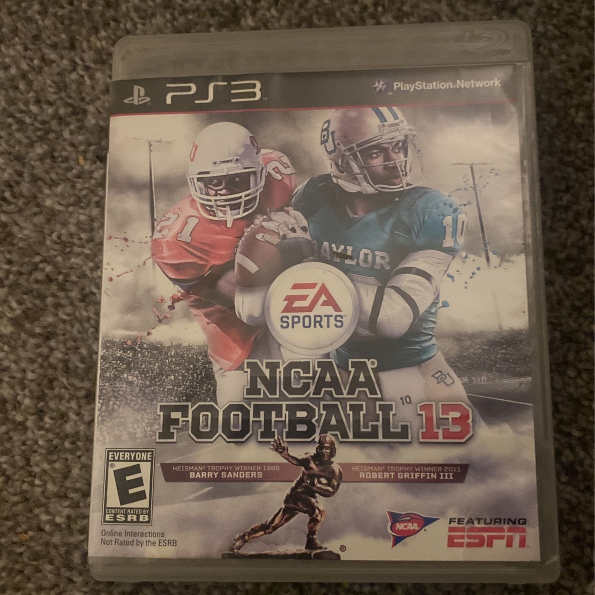 NCAA Football 13 For Ps3 (cleaned Desk)
