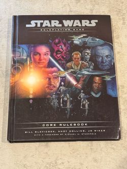 Star Wars Roleplaying Game "Core Rulebook" RPG (Hardcover, 2000)