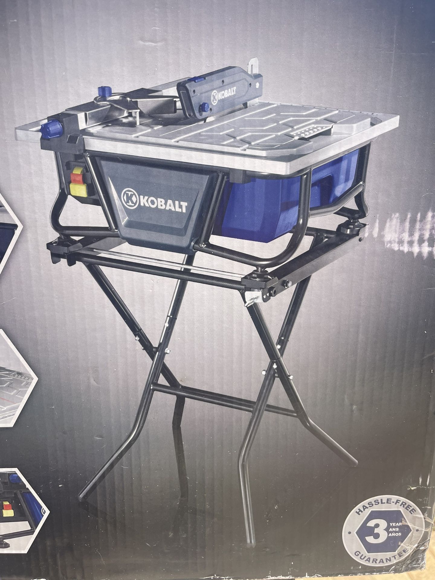 Kobalt Bench Tile Saw With Stand
