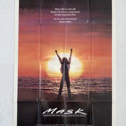 MASK Vintage 1984 One Sheet Poster (27X40)